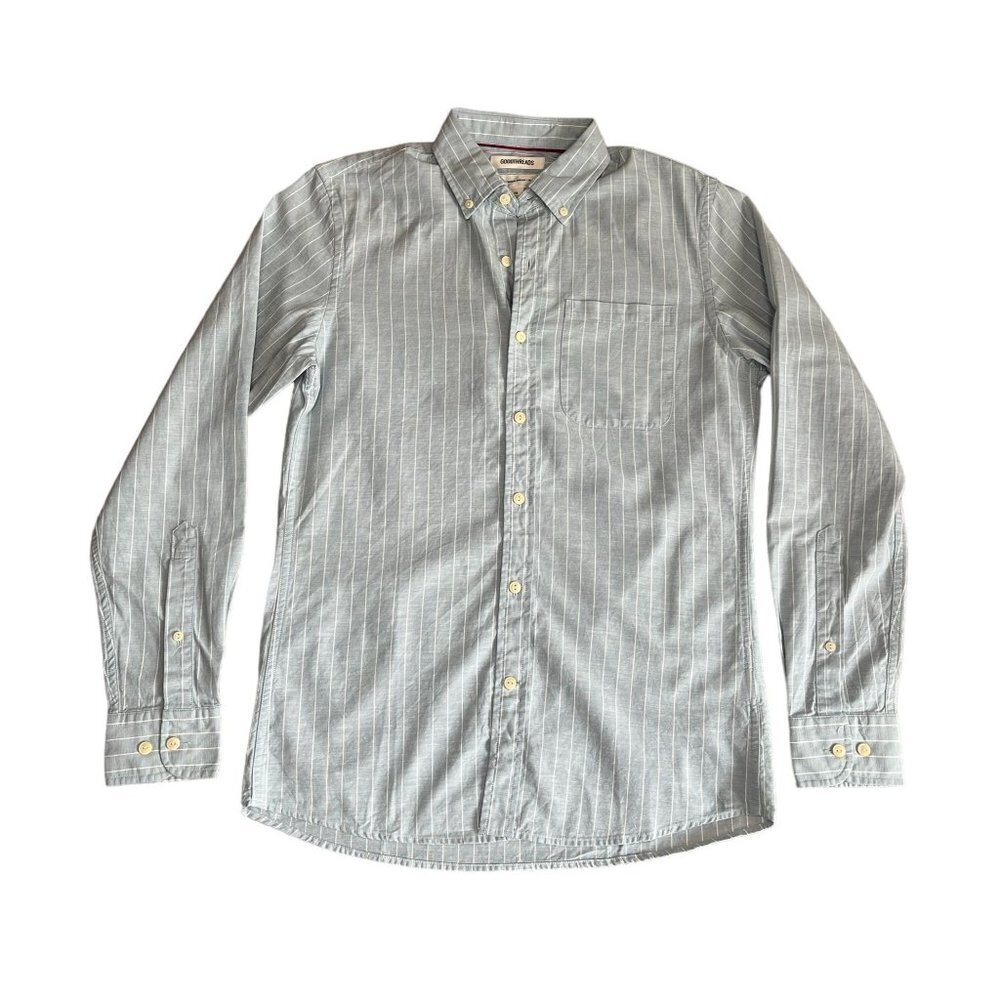 Goodthreads Standard Fit Size XS Mens Button Up Dress Shirt - Picture 2 of 5